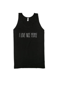 Be kind fitness tank top from I Love Nice People!